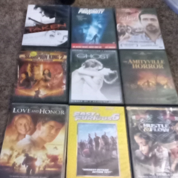 Other - There are 9 DVD Movies.